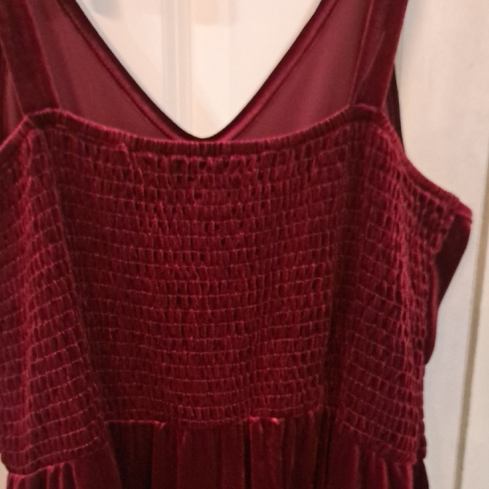 NWT ALDO Burgundy Maxi Dress - Picture 2 of 5